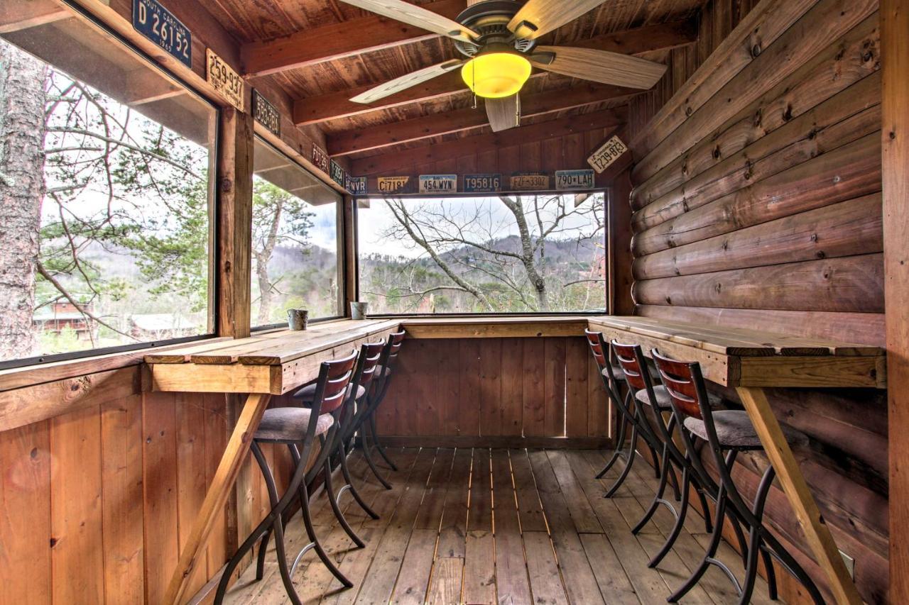Pigeon Forge Cabin With Hot Tub And Mountain Views! Dış mekan fotoğraf